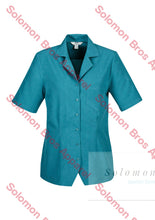 Load image into Gallery viewer, Haven Ladies Short Sleeve Overblouse - Solomon Brothers Apparel
