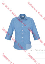 Load image into Gallery viewer, Hearnden Ladies 3/4 Sleeve Blouse - Solomon Brothers Apparel
