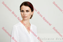 Load image into Gallery viewer, Laura Ladies 3/4 Sleeve Longline Blouse - Solomon Brothers Apparel
