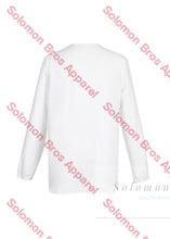 Load image into Gallery viewer, Laura Ladies Long Sleeve Hi-Lo Blouse - Solomon Brothers Apparel
