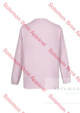 Load image into Gallery viewer, Laura Ladies Long Sleeve Hi-Lo Blouse - Solomon Brothers Apparel
