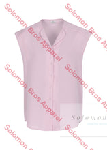 Load image into Gallery viewer, Laura Ladies Short Sleeve Blouse - Solomon Brothers Apparel
