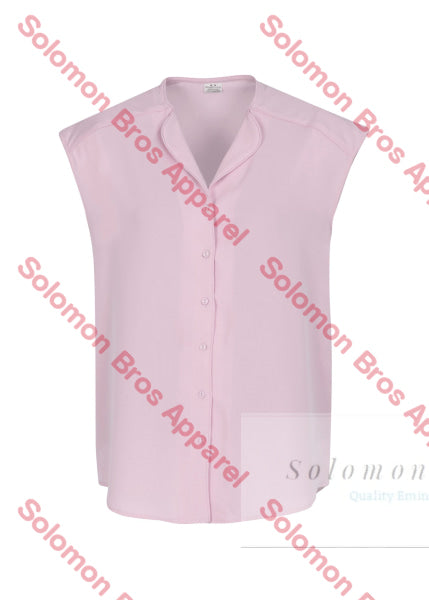 Laura Ladies Short Sleeve Blouse - Solomon Brothers Apparel