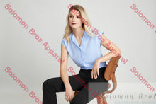 Load image into Gallery viewer, Laura Ladies Short Sleeve Blouse - Solomon Brothers Apparel
