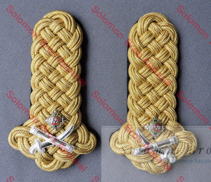 Major General Plaited Shoulder Board Insignia