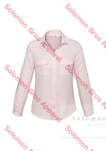 Load image into Gallery viewer, Megan Ladies Long Sleeve Blouse - Solomon Brothers Apparel
