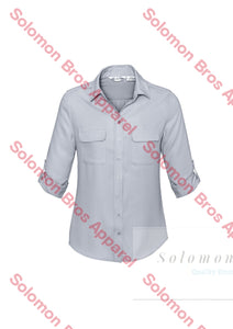 Megan Ladies Long Sleeve Blouse - Solomon Brothers Apparel