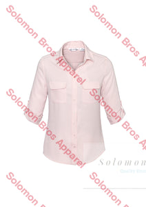 Megan Ladies Long Sleeve Blouse - Solomon Brothers Apparel