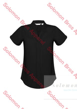 Load image into Gallery viewer, Megan Ladies Short Sleeve Blouse - Solomon Brothers Apparel
