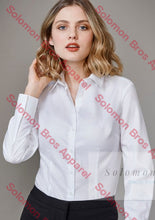 Load image into Gallery viewer, Monarch Ladies Long Sleeve Blouse - Solomon Brothers Apparel
