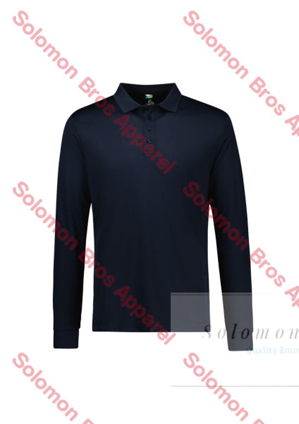 Movement Mens Polo L/S Black / Xsm