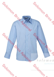 Pure Mens Long Sleeve Shirt - Solomon Brothers Apparel