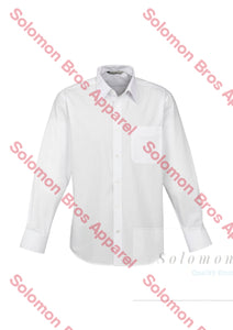 Pure Mens Long Sleeve Shirt - Solomon Brothers Apparel