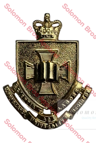 Queensland University Regiment Cap Badge Medals