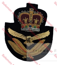 Load image into Gallery viewer, R.A.A.F. Officers Cap Badge - Solomon Brothers Apparel
