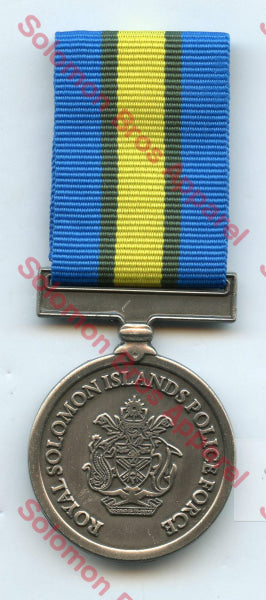 Royal Solomon Island Police Force International Law Enforcement Cooperation Medal Medals