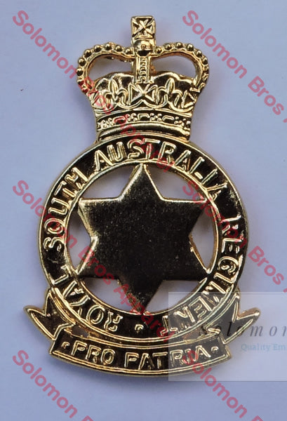 Royal South Australian Regiment Cap Badge - Solomon Brothers Apparel