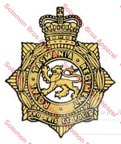 Royal Tasmanian Regiment Cap Badge - Solomon Brothers Apparel