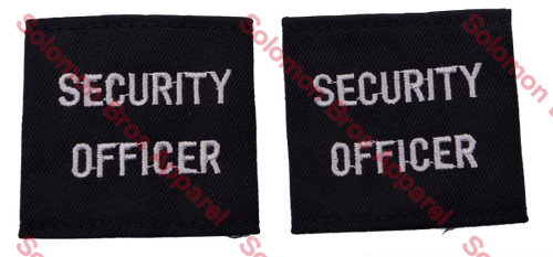 Security Officer Epaulette Slide - 1/2 Length - Solomon Brothers Apparel