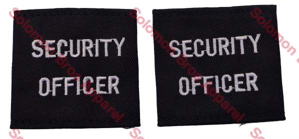 Security Officer Epaulette Slide - 1/2 Length - Solomon Brothers Apparel