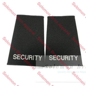 Security Officer Epaulette Slide - Solomon Brothers Apparel