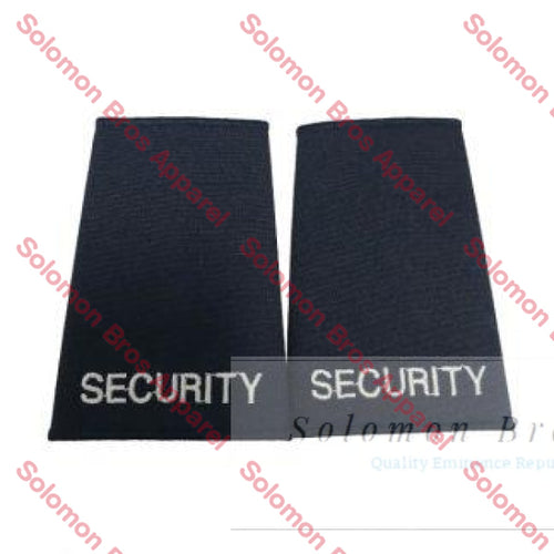 Security Officer Epaulette Slide - Solomon Brothers Apparel