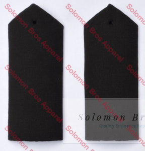 Shoulder Board Hard Black Insignia