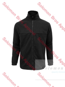 Simple Mens Micro Fleece Jacket - Solomon Brothers Apparel