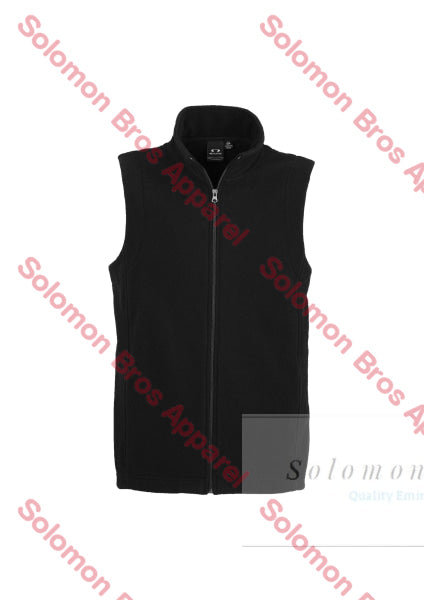 Simple Mens Micro Fleece Vest - Solomon Brothers Apparel