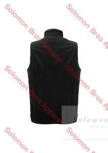 Simple Mens Micro Fleece Vest - Solomon Brothers Apparel