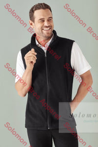 Simple Mens Micro Fleece Vest - Solomon Brothers Apparel