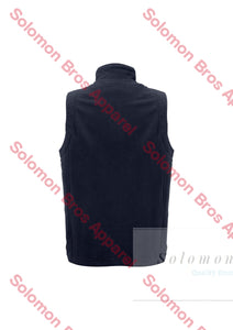 Simple Mens Micro Fleece Vest - Solomon Brothers Apparel