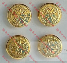 Load image into Gallery viewer, St. John Ambulance Brigade Buttons Gold
