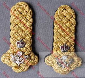 State Governor Plaited Shoulder Board Insignia