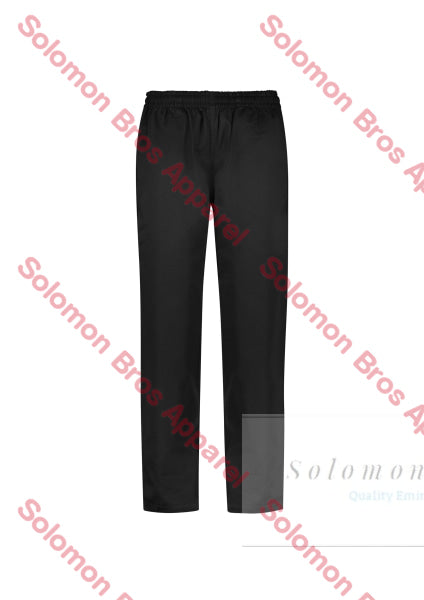 Trendy Chef Pants Ladies Black / Xsm