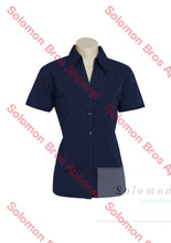 Load image into Gallery viewer, Urban Ladies Short Sleeve Blouse - Solomon Brothers Apparel
