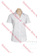 Load image into Gallery viewer, Urban Ladies Short Sleeve Blouse - Solomon Brothers Apparel
