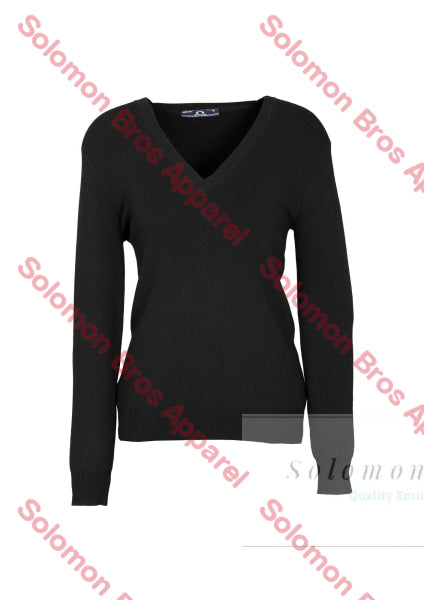 V-Neck Ladies Pullover - Solomon Brothers Apparel