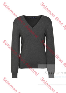 V-Neck Ladies Pullover - Solomon Brothers Apparel