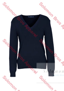 V-Neck Ladies Pullover - Solomon Brothers Apparel