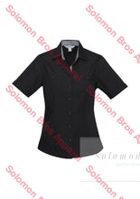 Load image into Gallery viewer, Wellington Ladies Short Sleeve Blouse - Solomon Brothers Apparel
