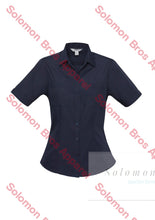 Load image into Gallery viewer, Wellington Ladies Short Sleeve Blouse - Solomon Brothers Apparel
