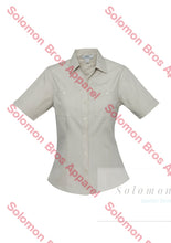 Load image into Gallery viewer, Wellington Ladies Short Sleeve Blouse - Solomon Brothers Apparel
