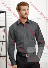 Load image into Gallery viewer, Wellington Mens Long Sleeve Shirt - Solomon Brothers Apparel
