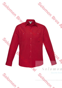 Wellington Mens Long Sleeve Shirt - Solomon Brothers Apparel