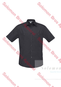 Wellington Mens Short Sleeve Shirt - Solomon Brothers Apparel