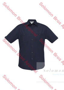 Wellington Mens Short Sleeve Shirt - Solomon Brothers Apparel