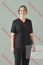 Load image into Gallery viewer, Womens Cotton Rich V-Neck Scrub Top Health &amp; Beauty
