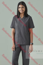 Load image into Gallery viewer, Womens Cotton Rich V-Neck Scrub Top Health &amp; Beauty
