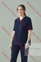 Load image into Gallery viewer, Womens Cotton Rich V-Neck Scrub Top Health &amp; Beauty
